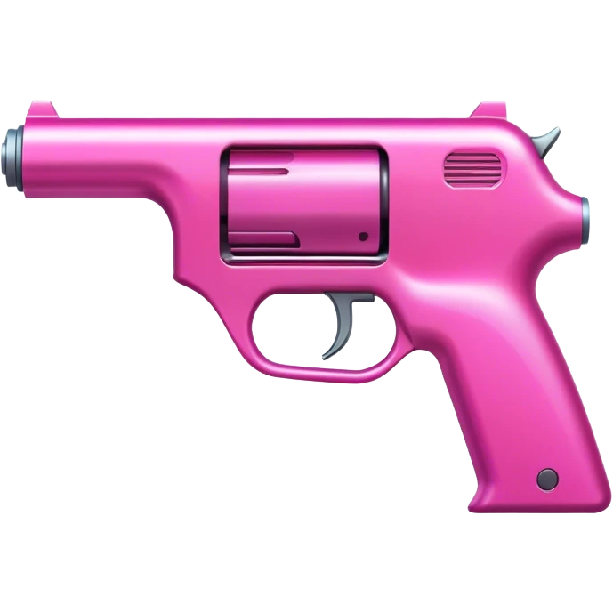 laser pink gun  emoji