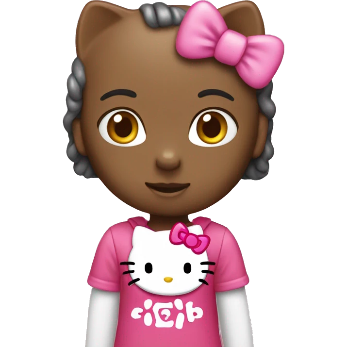 Hello kitty emoji