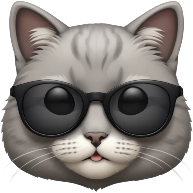 cat wearing sunglasses emoji