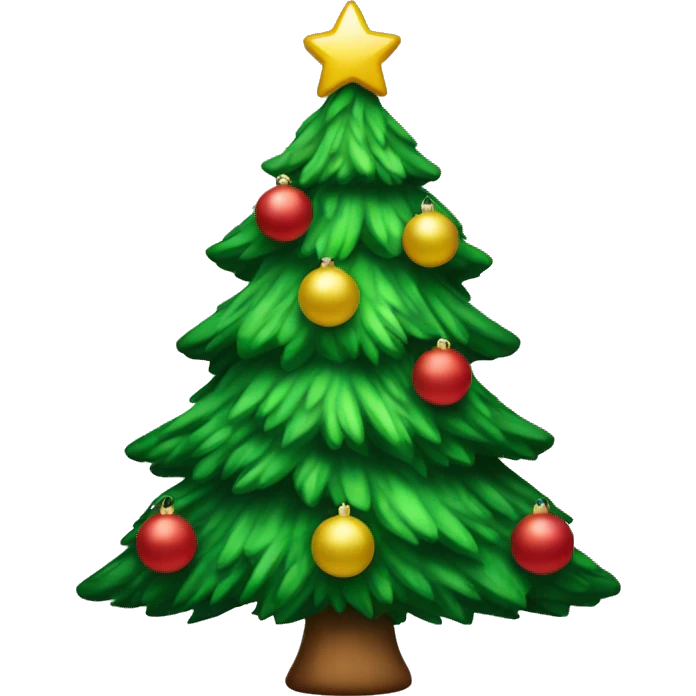 Christmas tree emoji