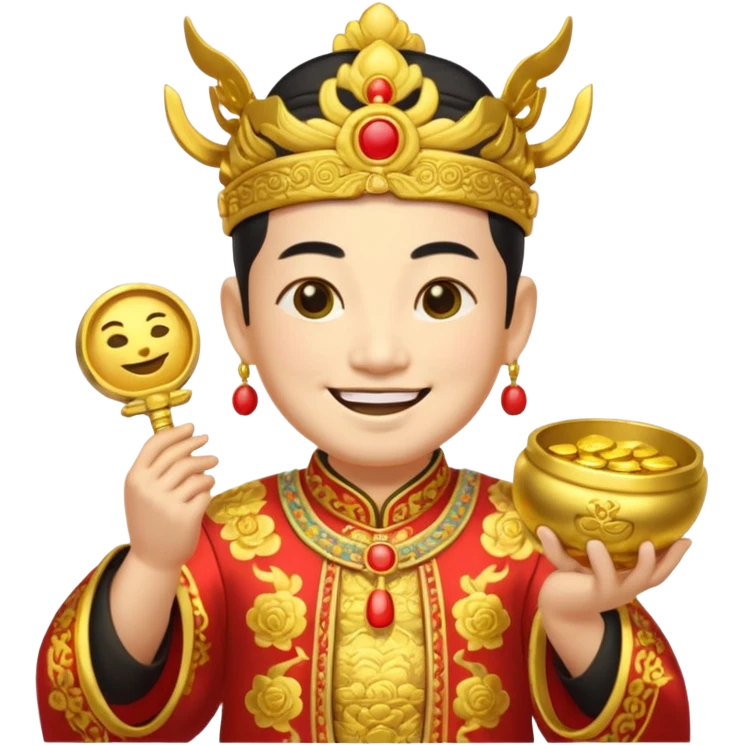 Chinese God of Wealth emoji