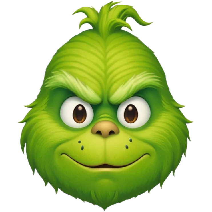 grinch who stole christmas emoji