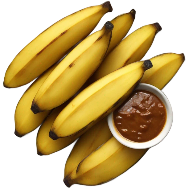 plantains with garlic sauce emoji