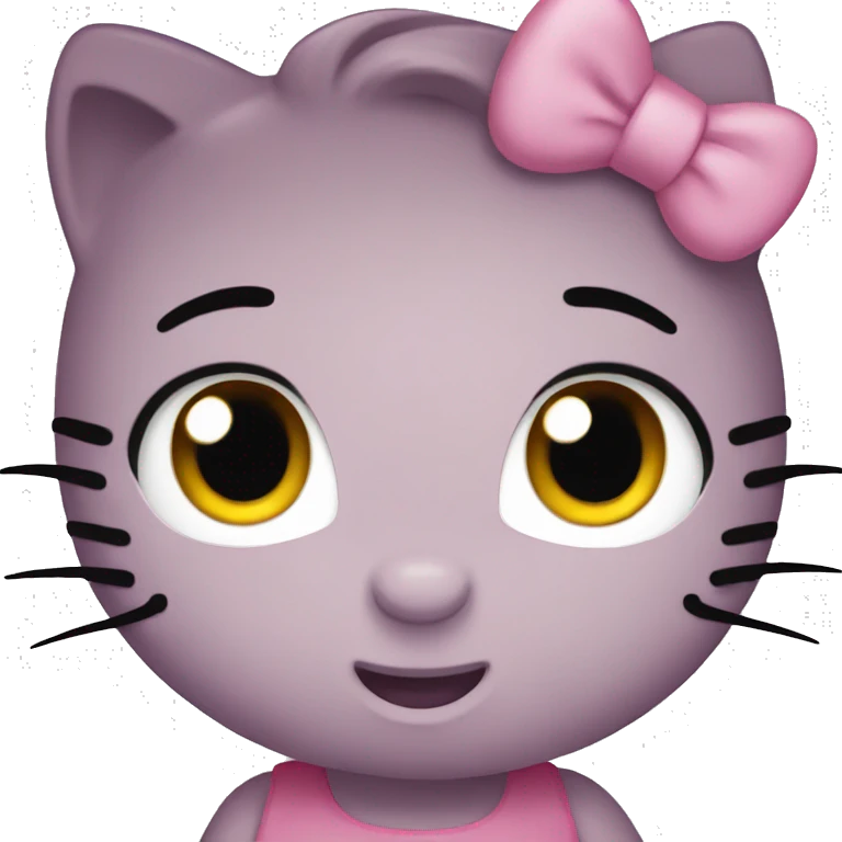 Hello kitty emoji