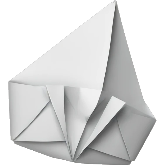 paper origami emoji