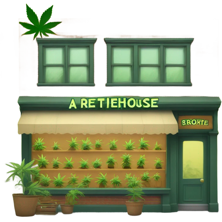 cannabis shopfront  name:treehouse emoji
