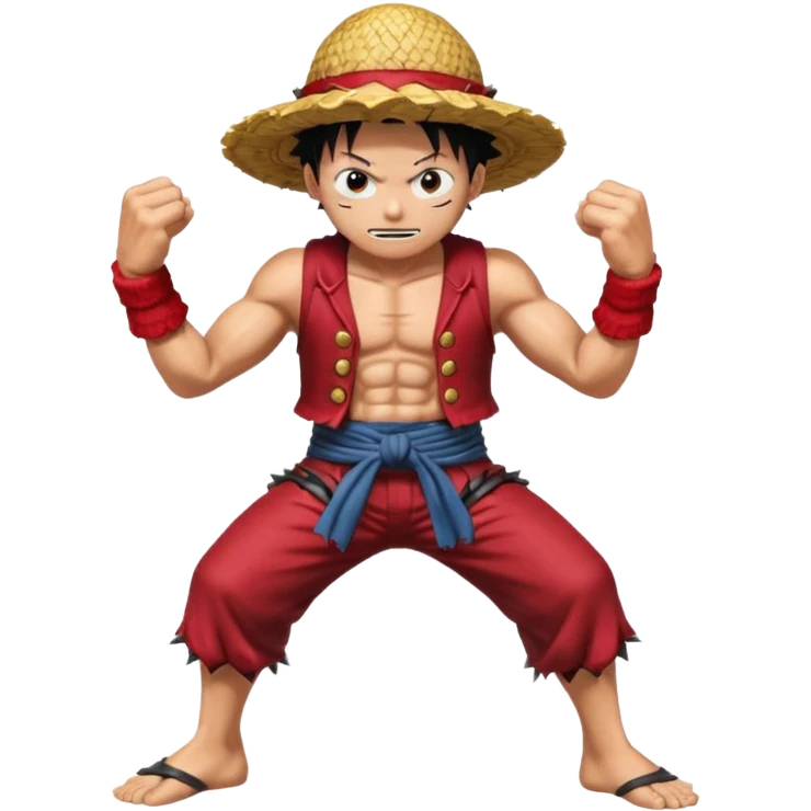 Luffy gear 4 emoji