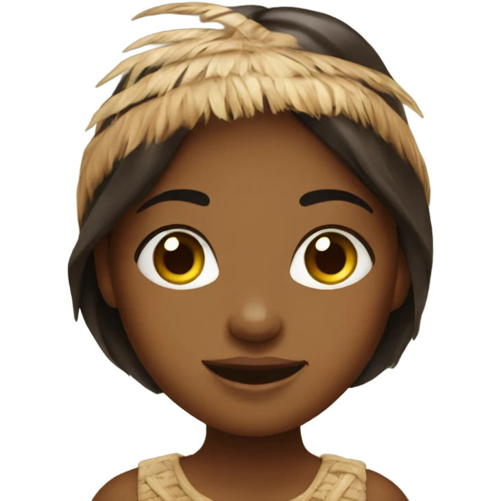 coconut girl emoji