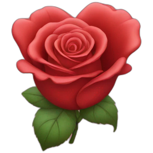 Coeur rose emoji