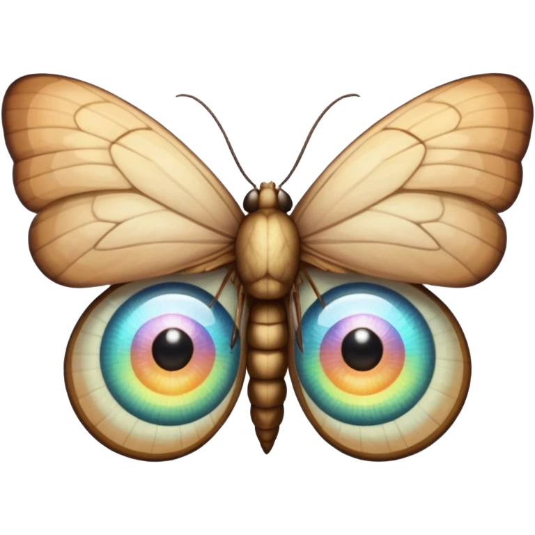 Moth eyes emoji