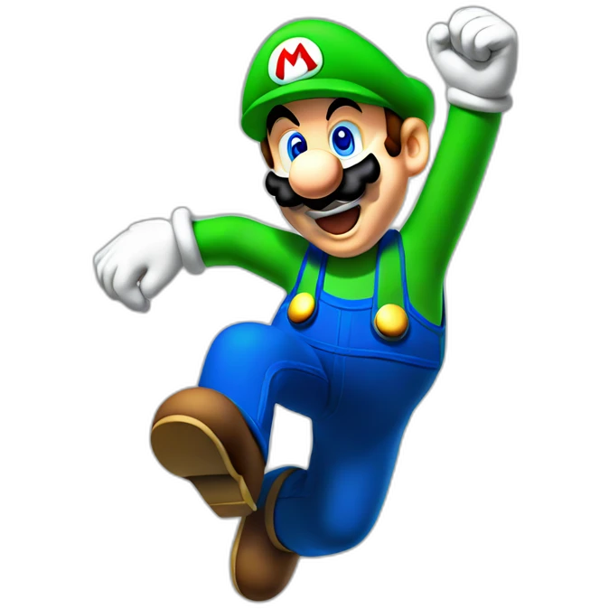 mario luigi dancing emoji