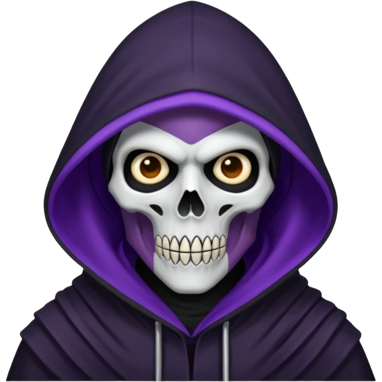 Purple reaper emoji