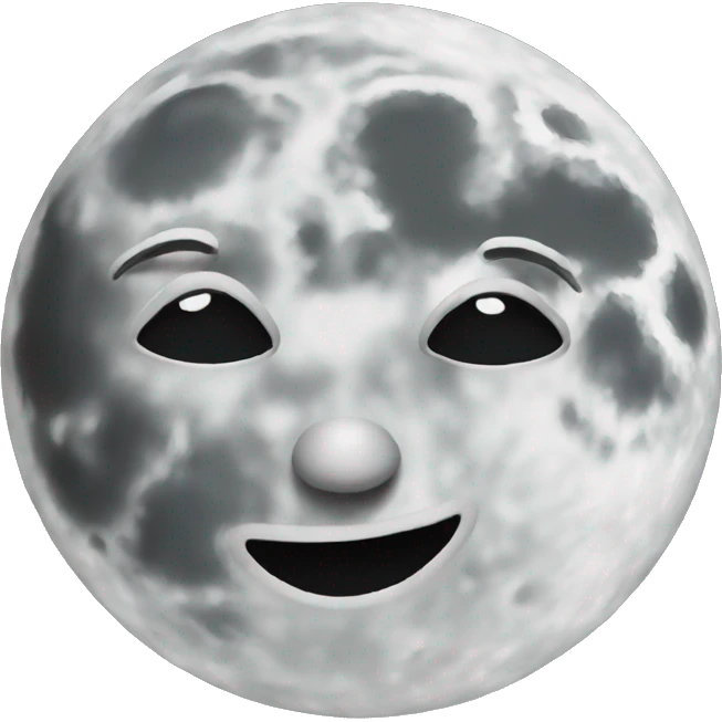 Moon emoji