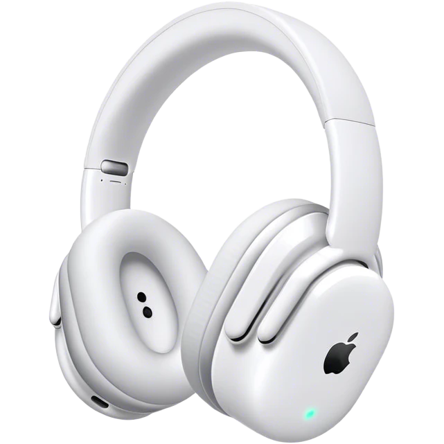 AirPods max blancos emoji