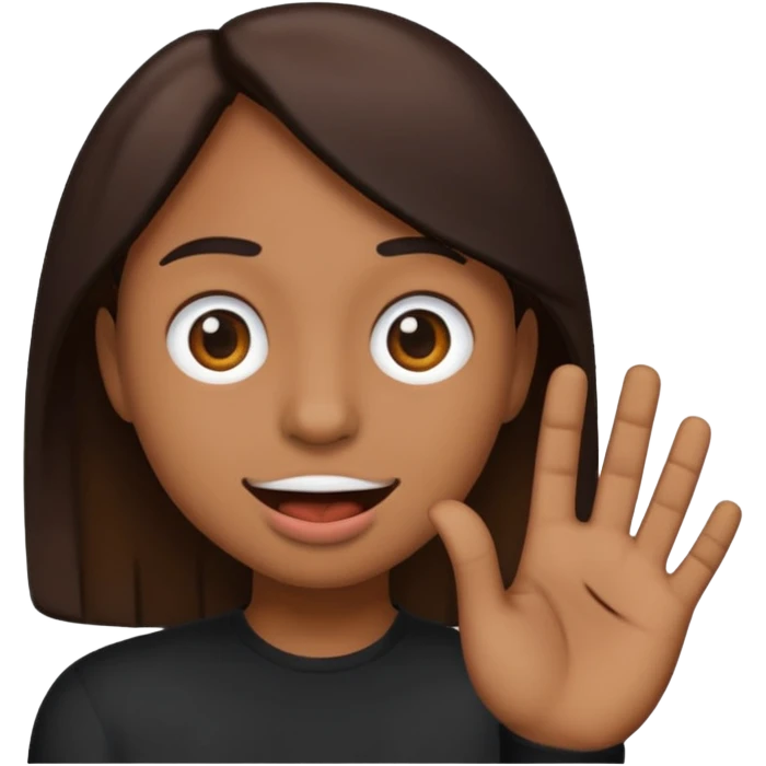 Tourne cet emoji 🤜 de -90 degrés et met le sur la bouche de cette emoji 😭 emoji