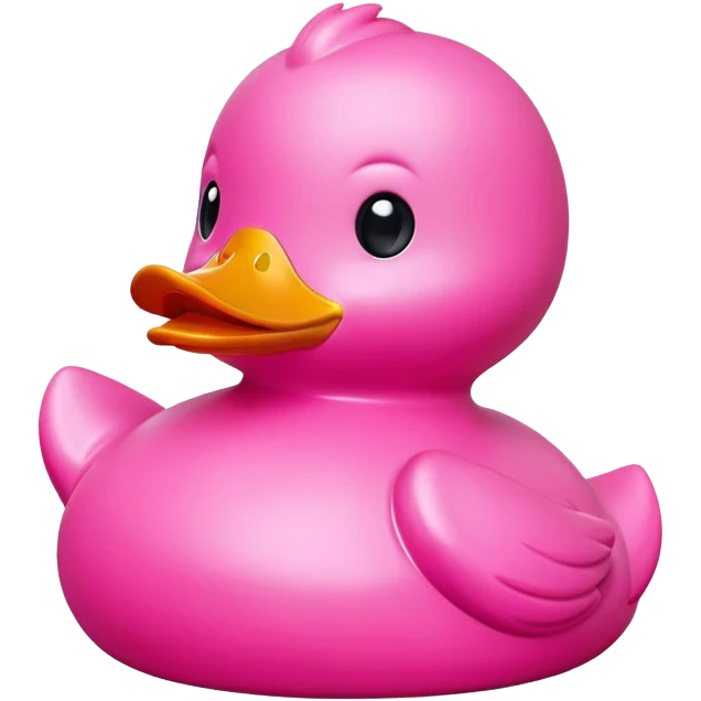 Pink rubber duck with CTS on the front emoji