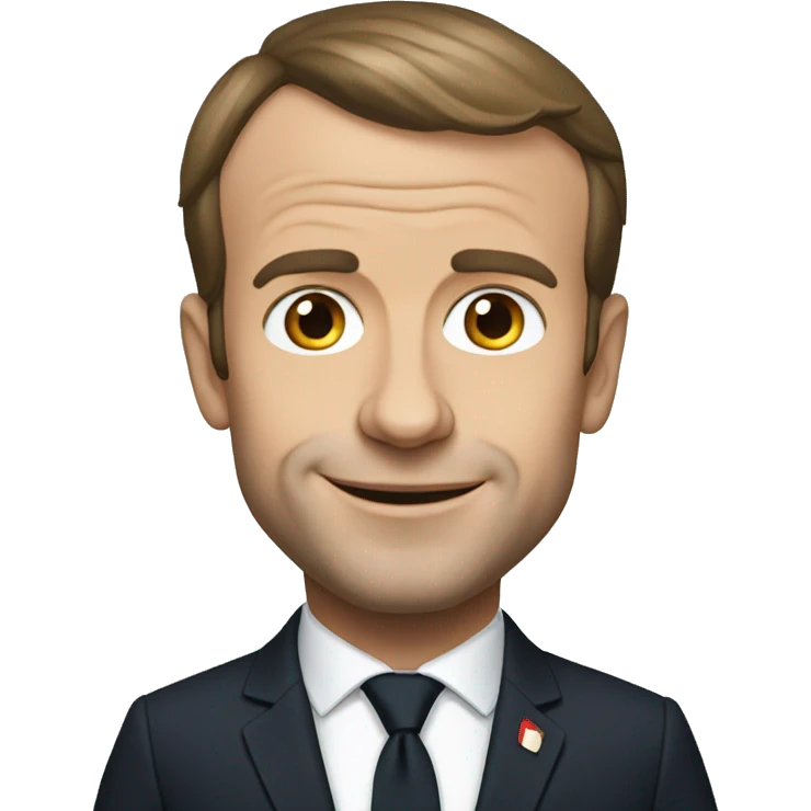 Emmanuel Macron emoji