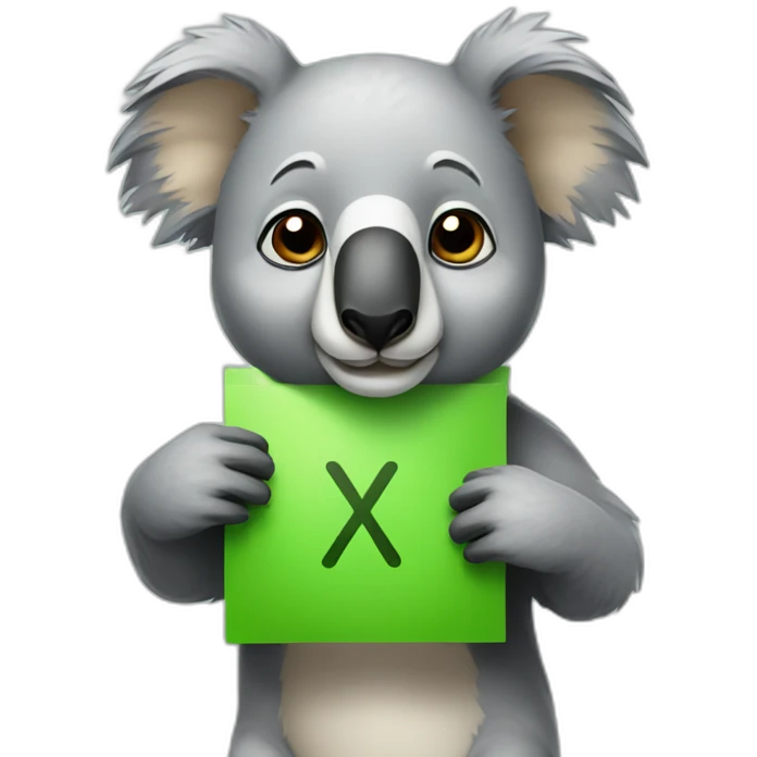 math koala emoji