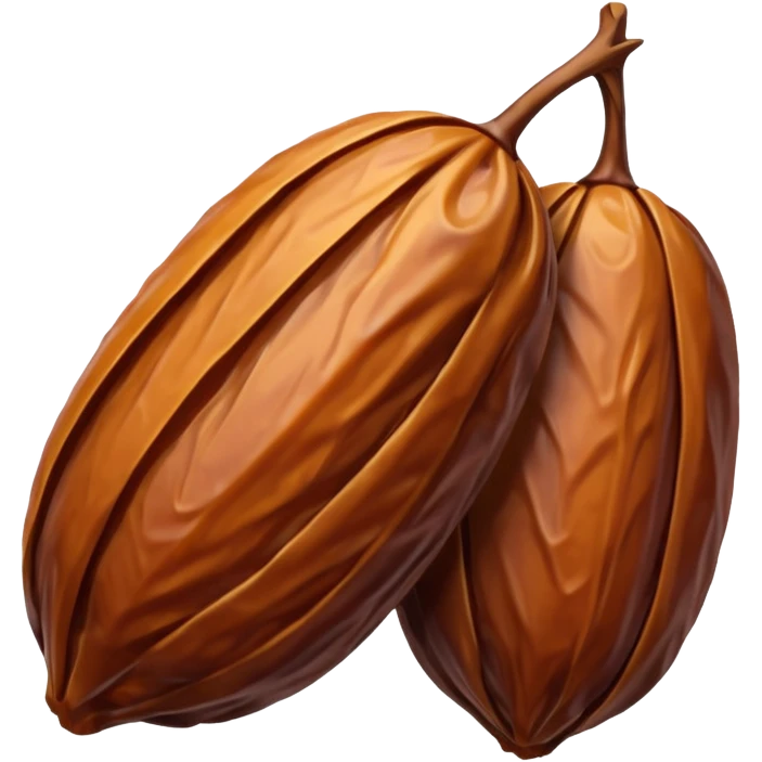 Dried date (fruit)  emoji