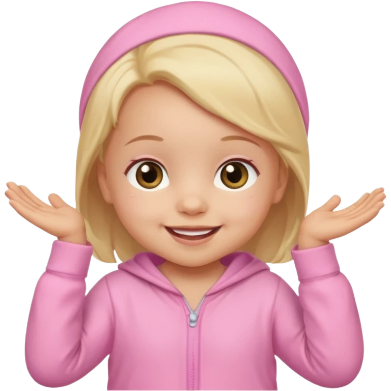Bébé fille pack emoji