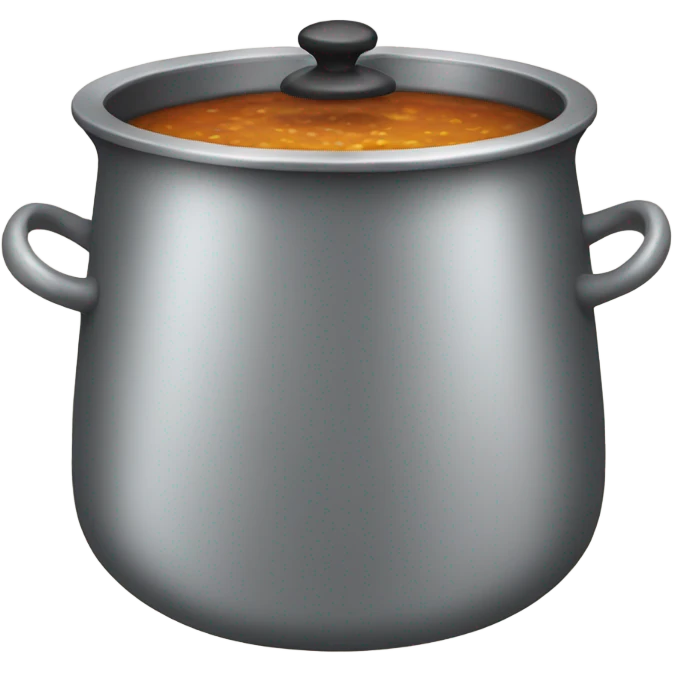 Stirring pot emoji