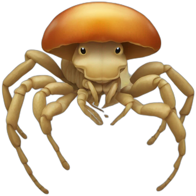 mushroom scorpion emoji