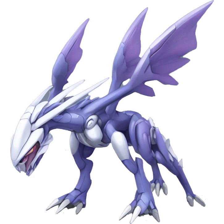  Cool Cute Edgy Futuristic Ethereal Digimon-Genesect-Dialga-Reptile full body emoji