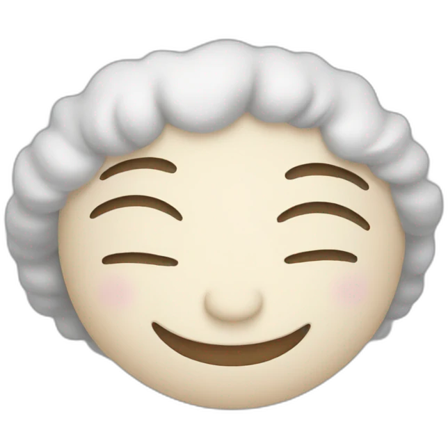 happy sleep emoji