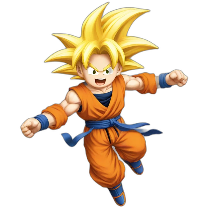 Goku flying numbus emoji