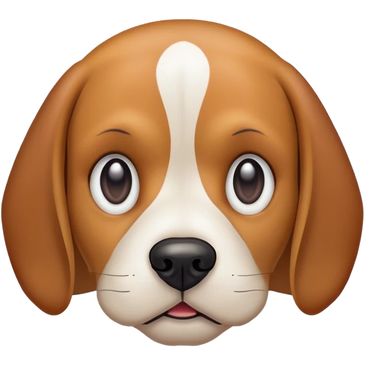 Beagle with an evil plan  emoji