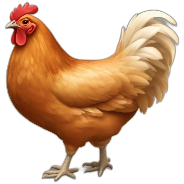 Hen emoji