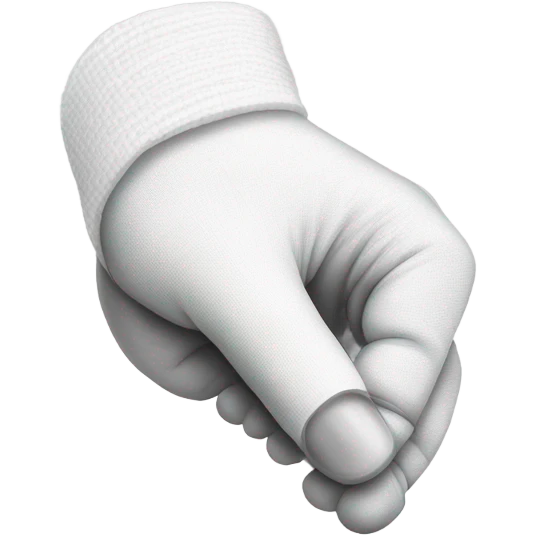 Thumb in bandage  emoji