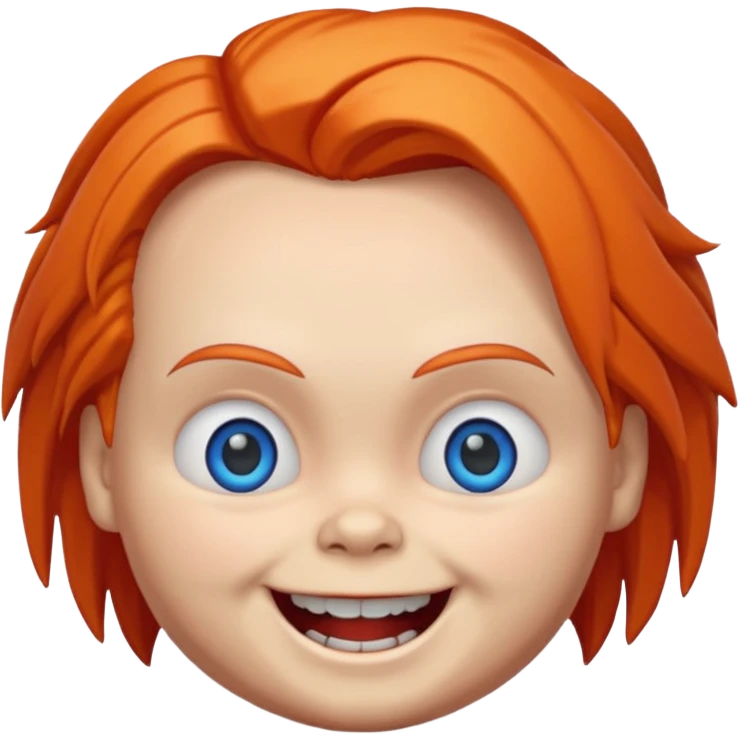 Un emojin de chuky emoji