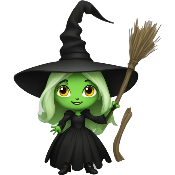 Wicked witch emoji