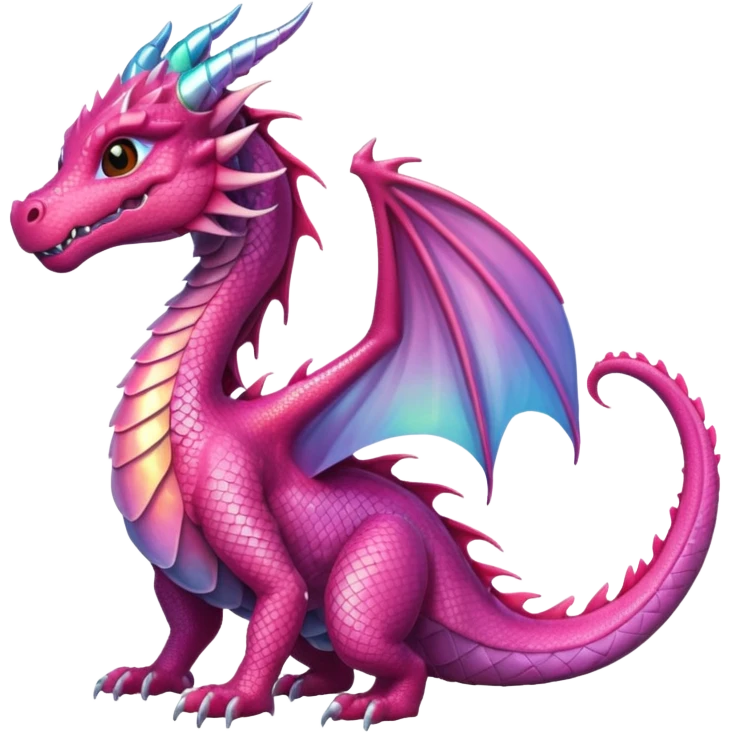pink dragon emoji