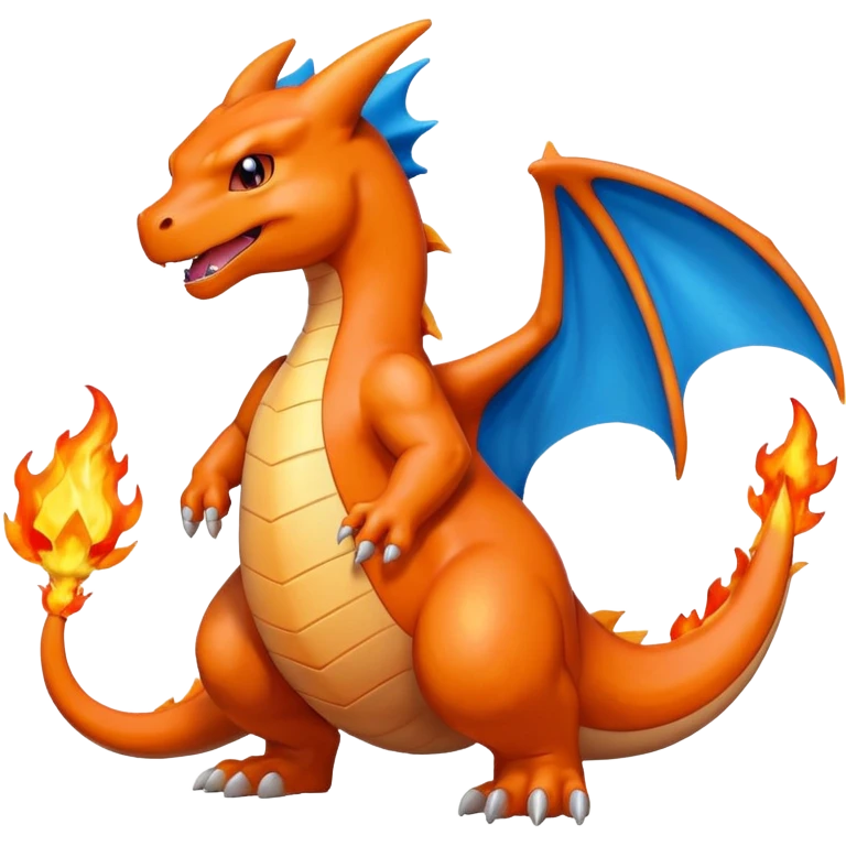 Charizard blue emoji