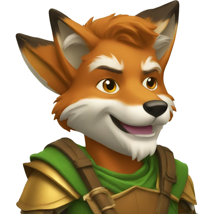 Fox Robin Hood emoji