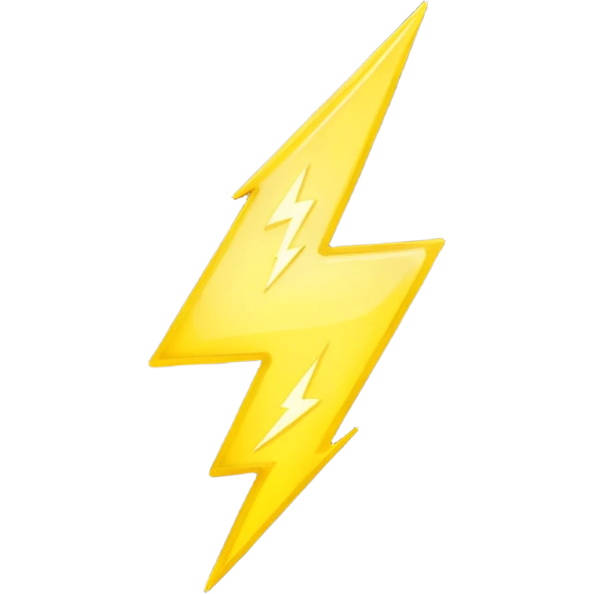 Lightning Icon ⚡ emoji