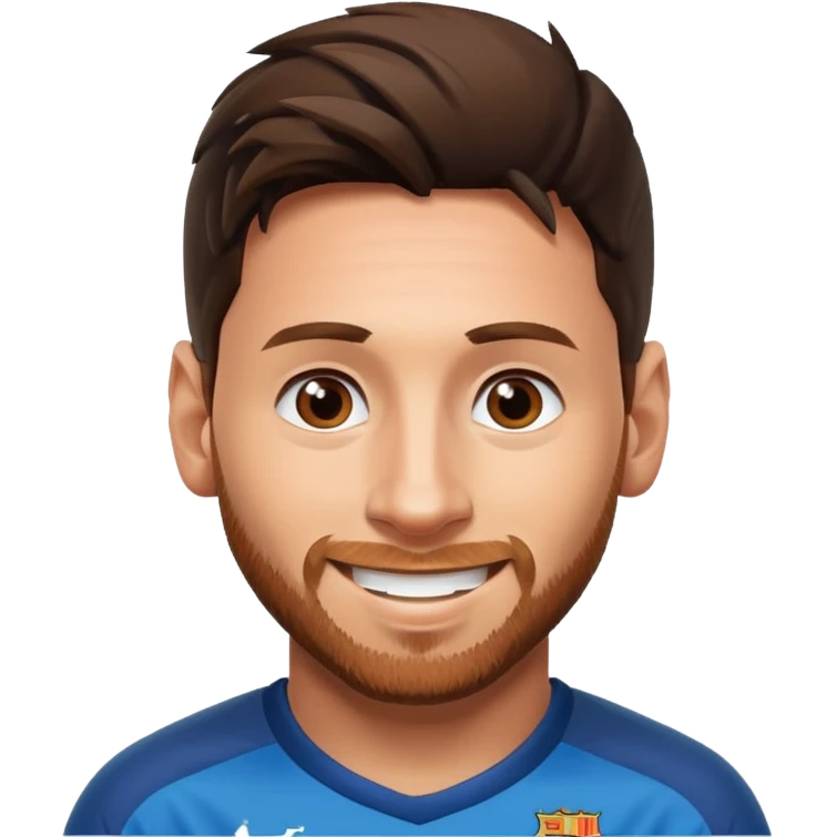 Un emojin de messi emoji