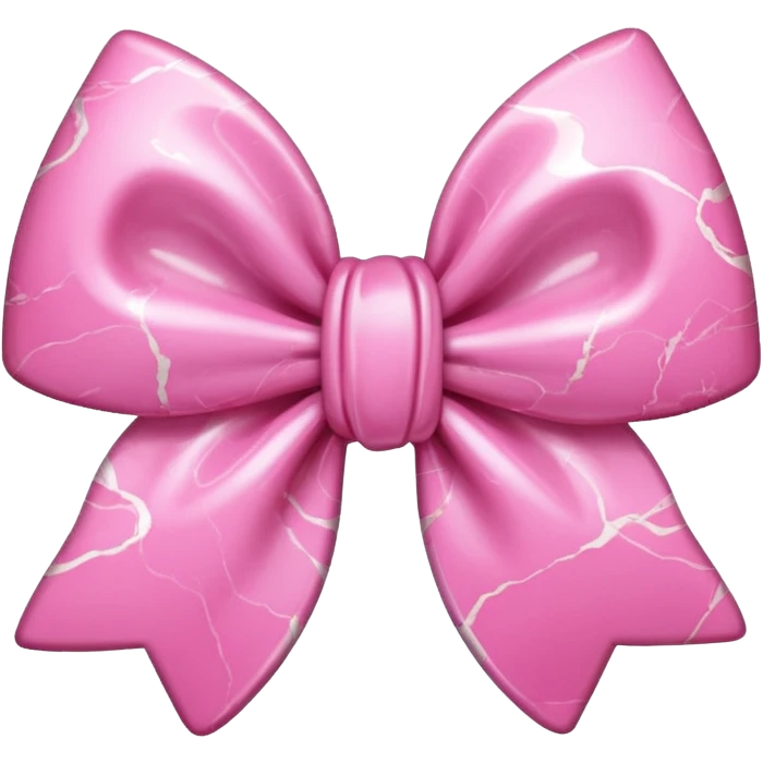 marble rosa bow emoji