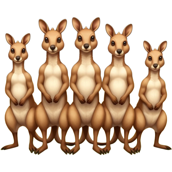 aussie kangaroos emoji