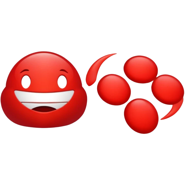 Red emoji
