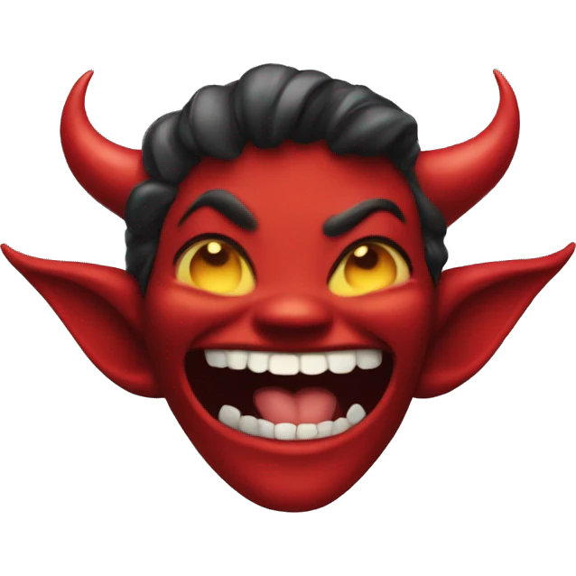 Devil Womans grin  emoji