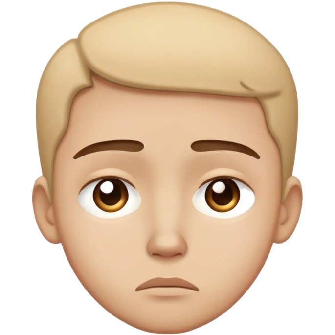 Sad emoji