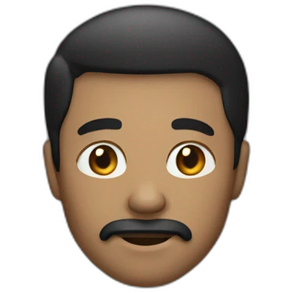 homme noir avec chaîne autour du pied emoji