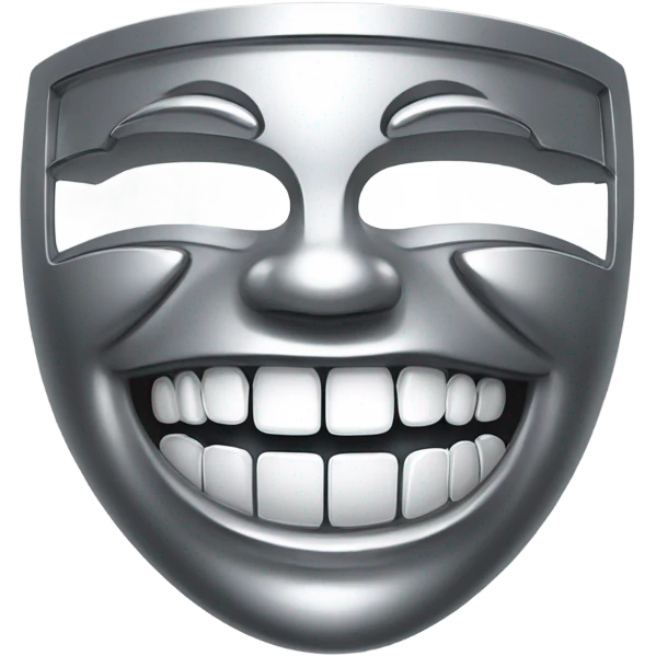 sliver grillz glass emoji