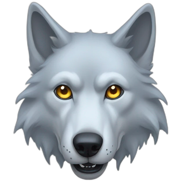 wolf ghost emoji