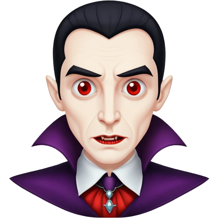 Dracula with schnulli emoji