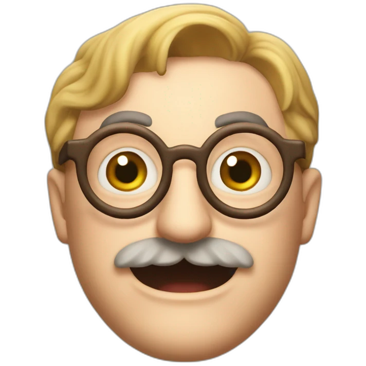 Vernon Dursley and Harry Potter emoji
