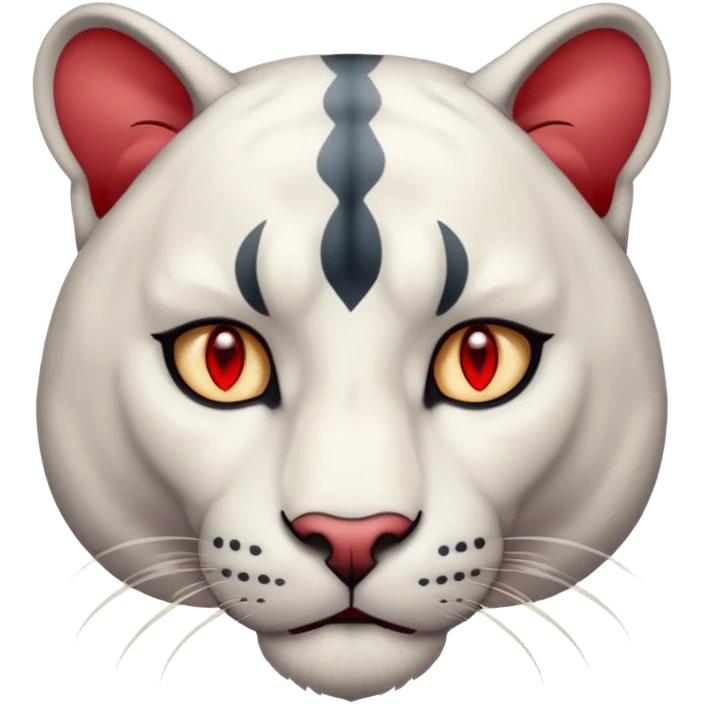 white panther emoji. As one would see on discord, that looks like Samuel Ayers from "The Smoke Room". make sure his eyes are red NO RED EARS, like the image emoji